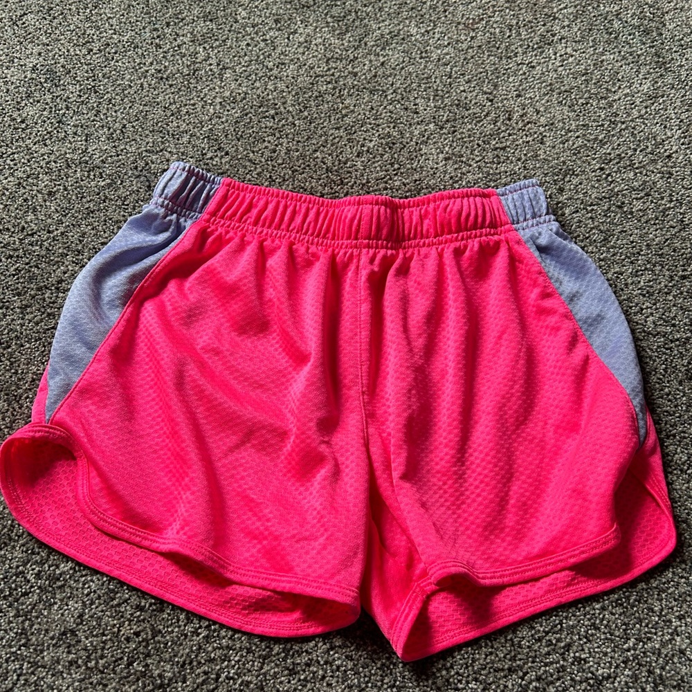 Girl’s Pink and Gray Shorts